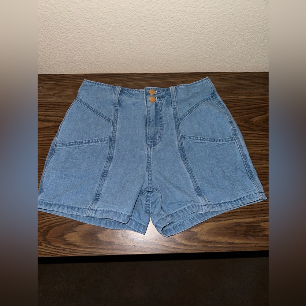 Blue shorts